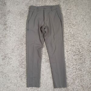 BYLT Everyday Pant 2.0 Mens 28x29 Brown Slim Fit Stretch Commuter